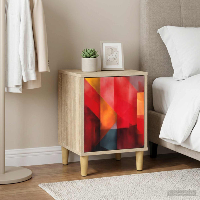 Dulap de noapte HEESCH Stejar Sonoma 36 x 33 x 50 cm - WALTI WALTI