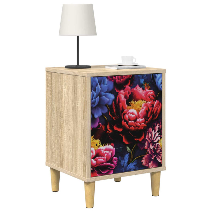 Dulap de noapte KIEL 2 buc. Stejar Sonoma 36 x 33 x 50 cm WALTI
