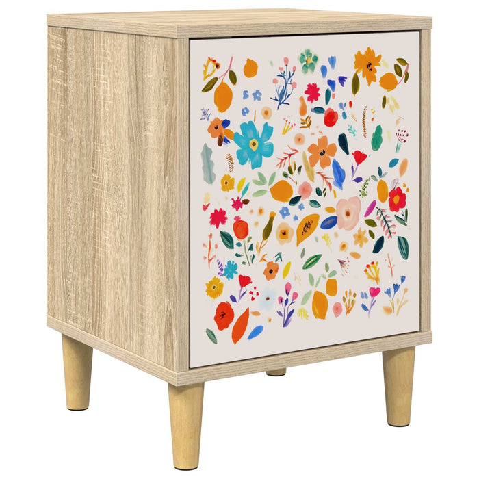 Dulap de noapte MAINZ Stejar Sonoma 36 x 33 x 50 cm WALTI