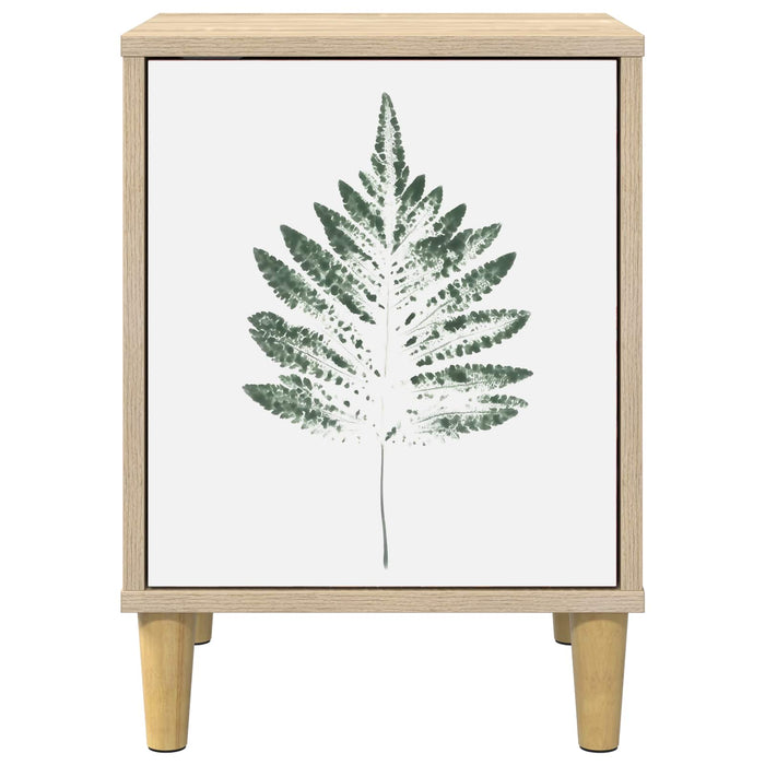 Dulap de noapte HANAU Stejar Sonoma 36 x 33 x 50 cm WALTI