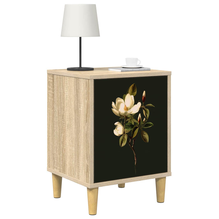 Dulap de noapte BREMEN 2 buc. Stejar Sonoma 36 x 33 x 50 cm WALTI