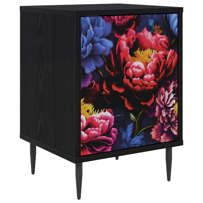 Dulap de noapte KIEL Stejar Negru 36 x 33 x 51 cm WALTI