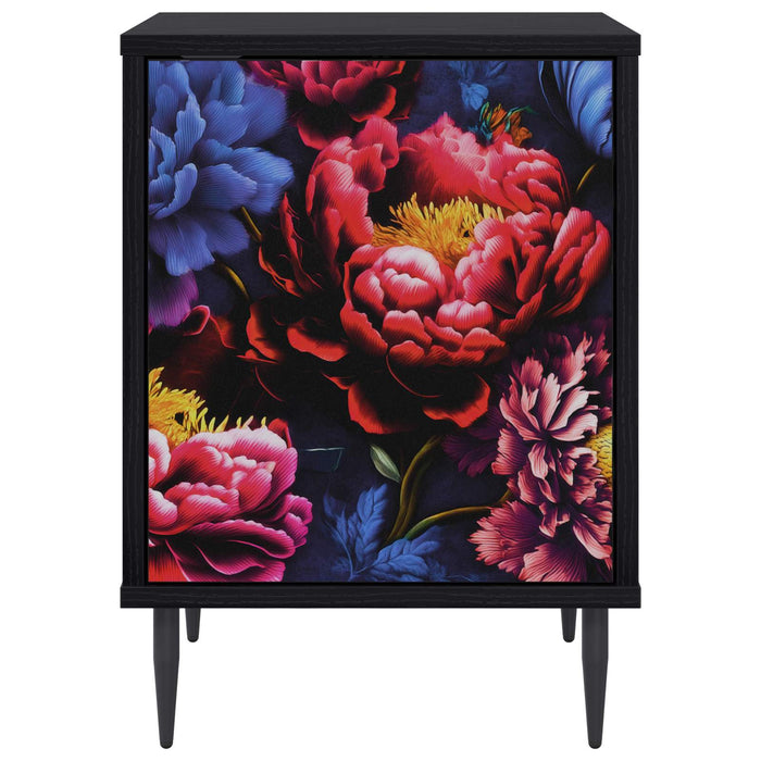 Dulap de noapte KIEL 2 buc. Stejar Negru 36 x 33 x 51 cm WALTI