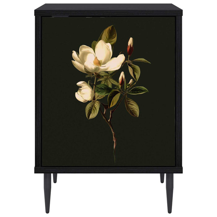 Dulap de noapte BREMEN 2 buc. Stejar Negru 36 x 33 x 51 cm WALTI