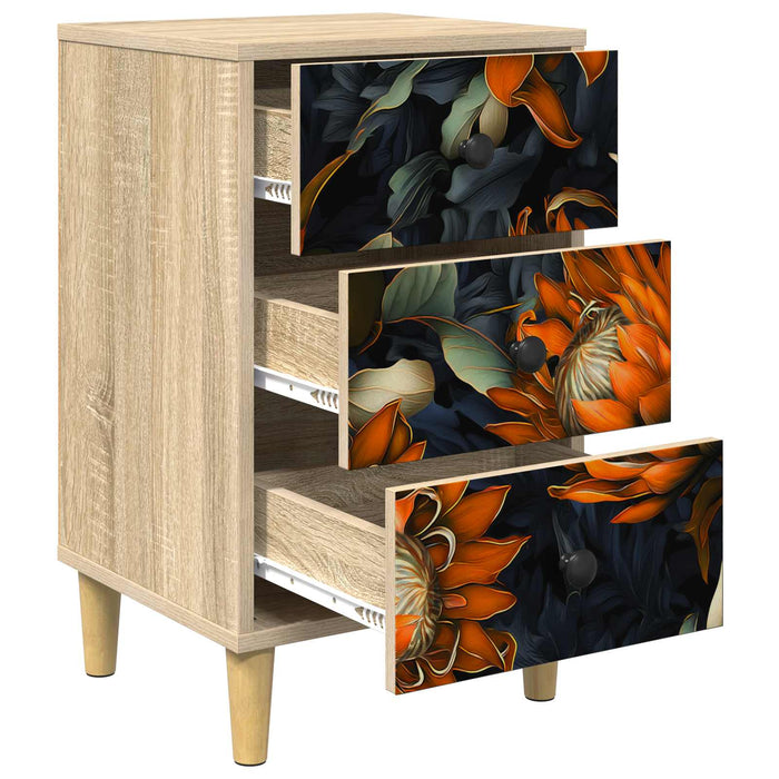 Dulap de noapte LOCHEM Stejar Sonoma 36 x 33 x 60 cm WALTI