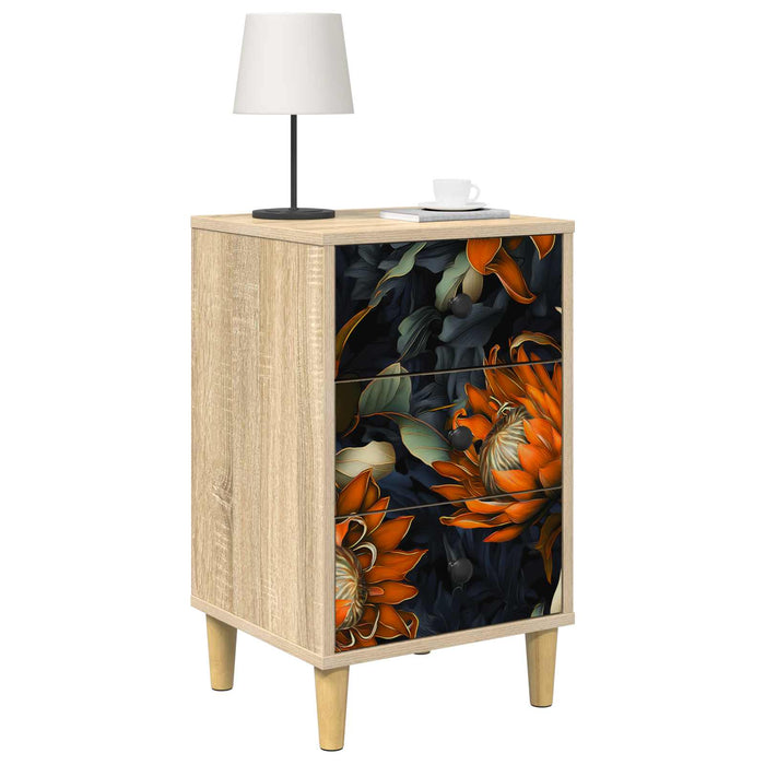 Dulap de noapte LOCHEM Stejar Sonoma 36 x 33 x 60 cm WALTI