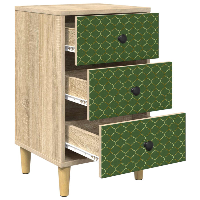 Dulap de noapte GELEEN Stejar Sonoma 36 x 33 x 60 cm WALTI