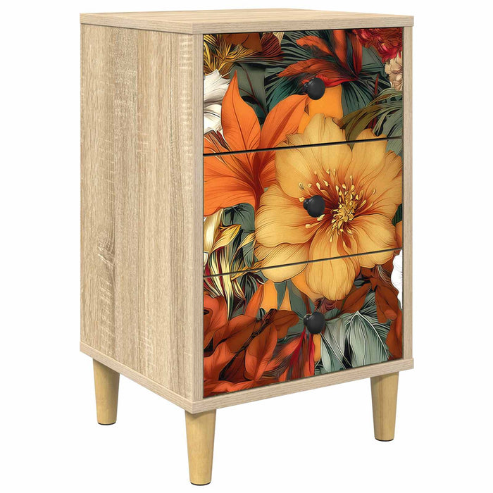 Dulap de noapte GENNEP Stejar Sonoma 36 x 33 x 60 cm WALTI