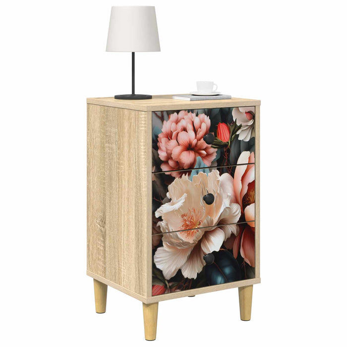 Dulap de noapte BORNE Stejar Sonoma 36 x 33 x 60 cm WALTI