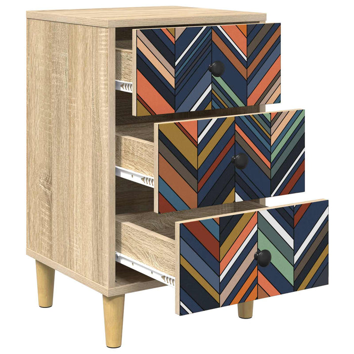 Dulap de noapte OMMEN Stejar Sonoma 36 x 33 x 60 cm WALTI