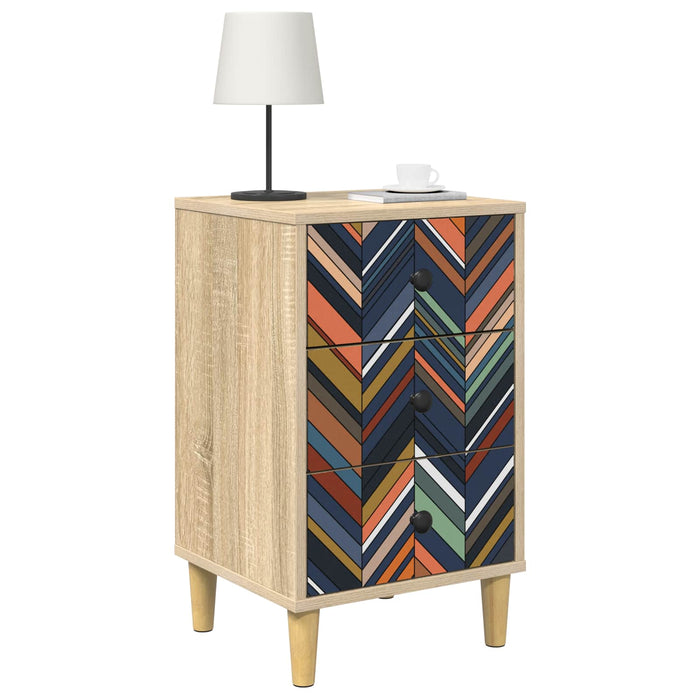 Dulap de noapte OMMEN Stejar Sonoma 36 x 33 x 60 cm WALTI