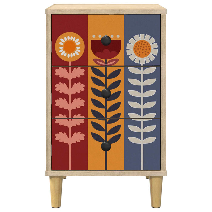 Dulap de noapte ESSEN Stejar Sonoma 36 x 33 x 60 cm WALTI
