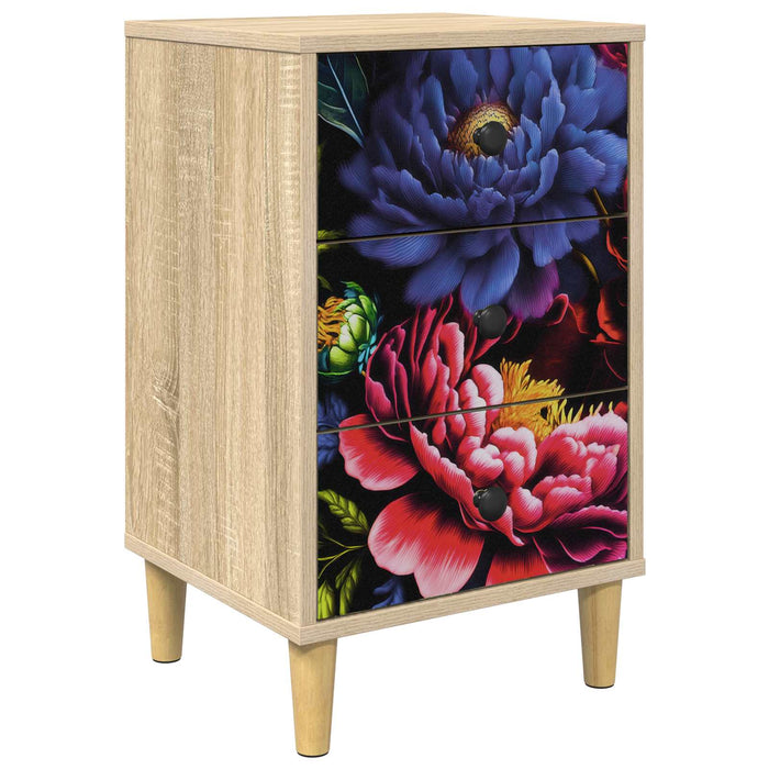Dulap de noapte KIEL Stejar Sonoma 36 x 33 x 60 cm WALTI
