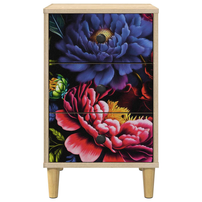 Dulap de noapte KIEL 2 buc. Stejar Sonoma 36 x 33 x 60 cm WALTI
