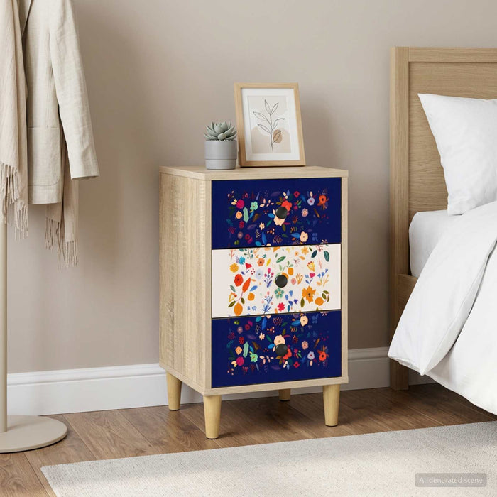 Dulap de noapte MAINZ Stejar Sonoma 36 x 33 x 60 cm - WALTI WALTI