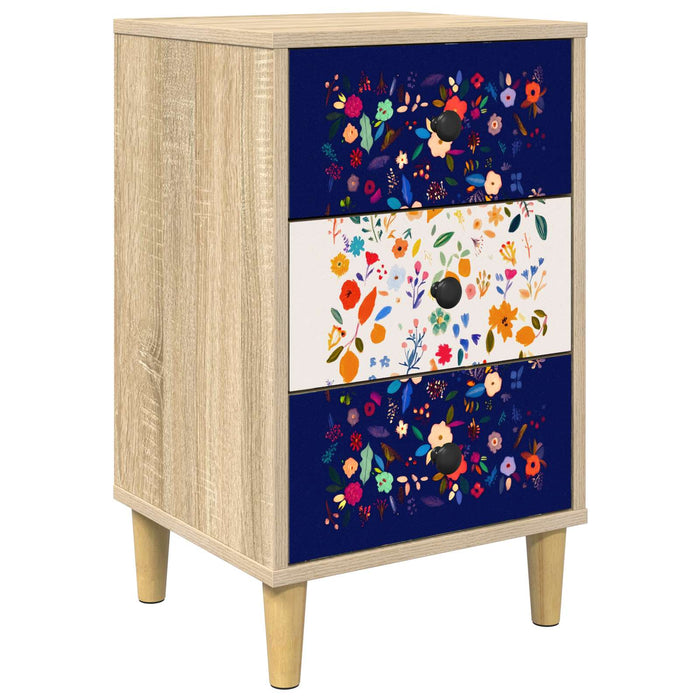 Dulap de noapte MAINZ Stejar Sonoma 36 x 33 x 60 cm WALTI