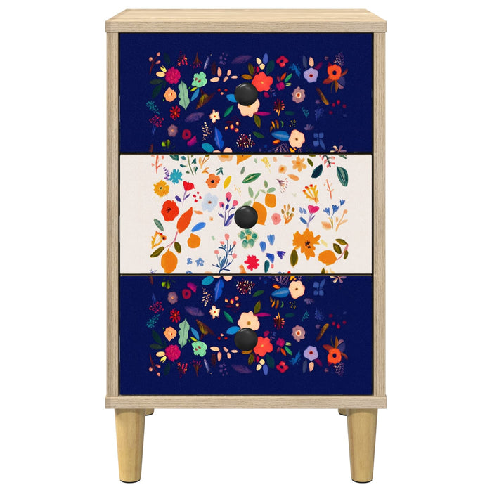 Dulap de noapte MAINZ Stejar Sonoma 36 x 33 x 60 cm WALTI