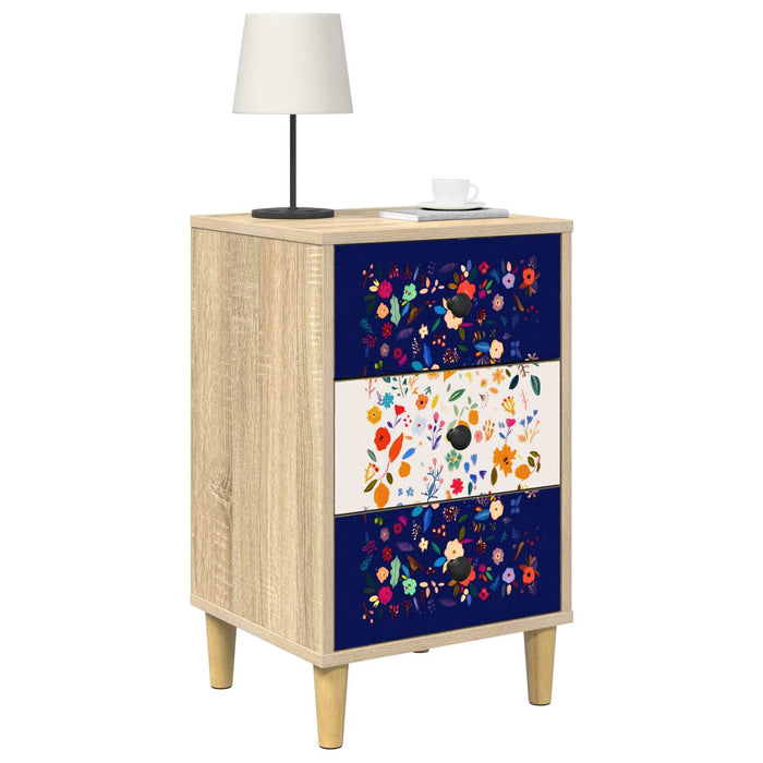 Dulap de noapte MAINZ Stejar Sonoma 36 x 33 x 60 cm WALTI