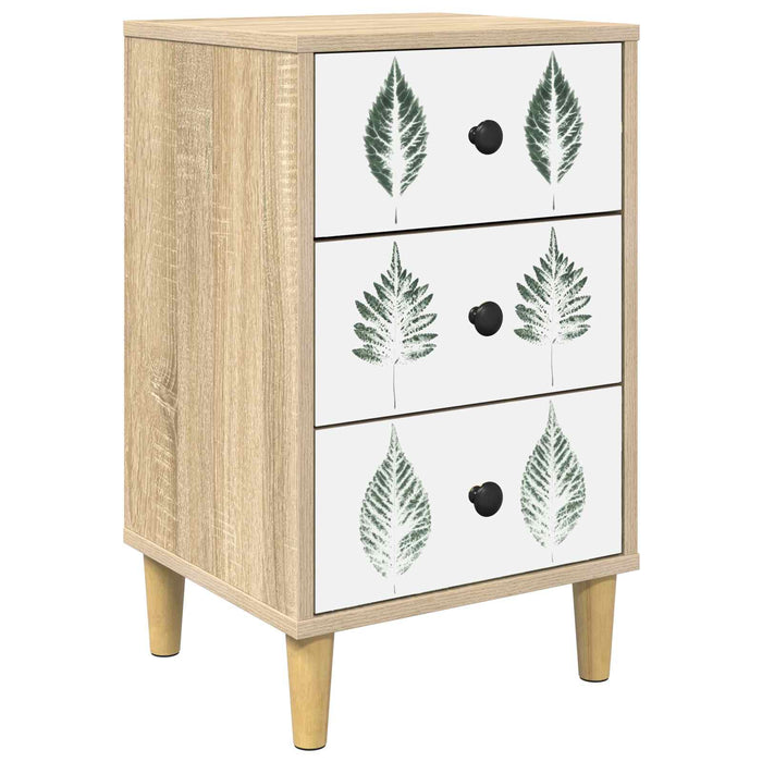 Dulap de noapte HANAU Stejar Sonoma 36 x 33 x 60 cm WALTI