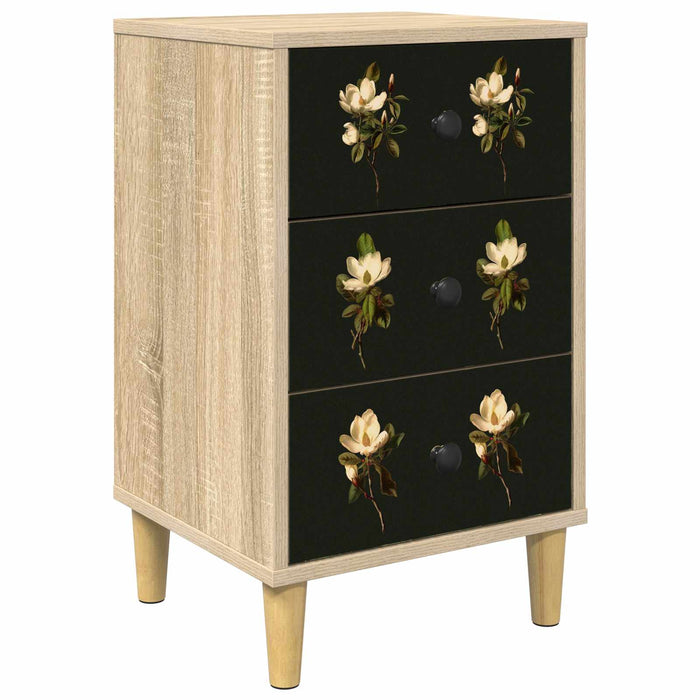 Dulap de noapte BREMEN Stejar Sonoma 36 x 33 x 60 cm WALTI