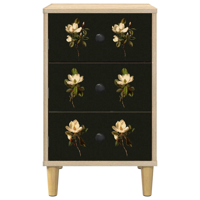 Dulap de noapte BREMEN Stejar Sonoma 36 x 33 x 60 cm WALTI