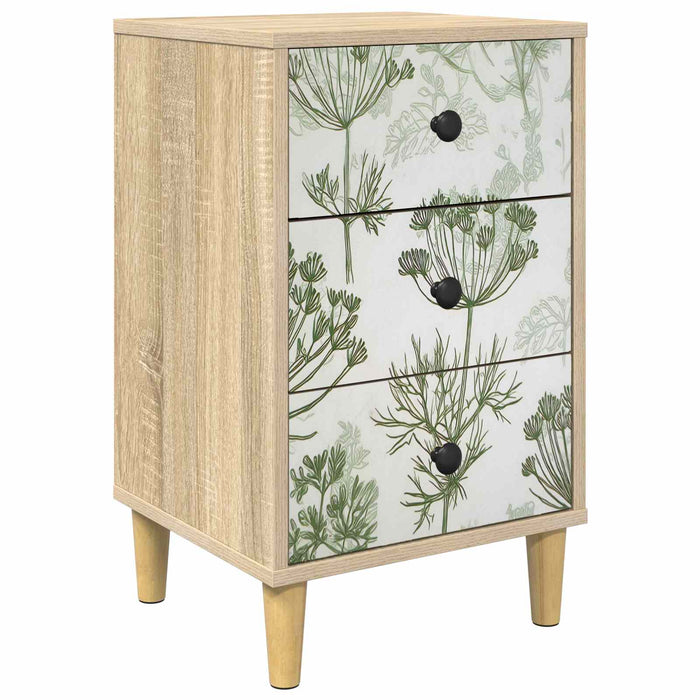 Dulap de noapte GOTHA Stejar Sonoma 36 x 33 x 60 cm WALTI