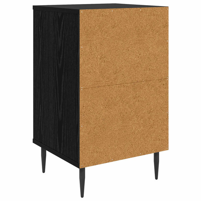 Dulap de noapte GELEEN Stejar Negru 36 x 33 x 61 cm WALTI