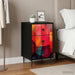 Dulap de noapte HEESCH Stejar Negru 36 x 33 x 61 cm - WALTI WALTI