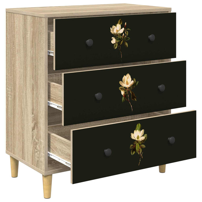 Comodă cu sertare BREMEN model de magnolie 66 x 36,5 x 75 cm WALTI