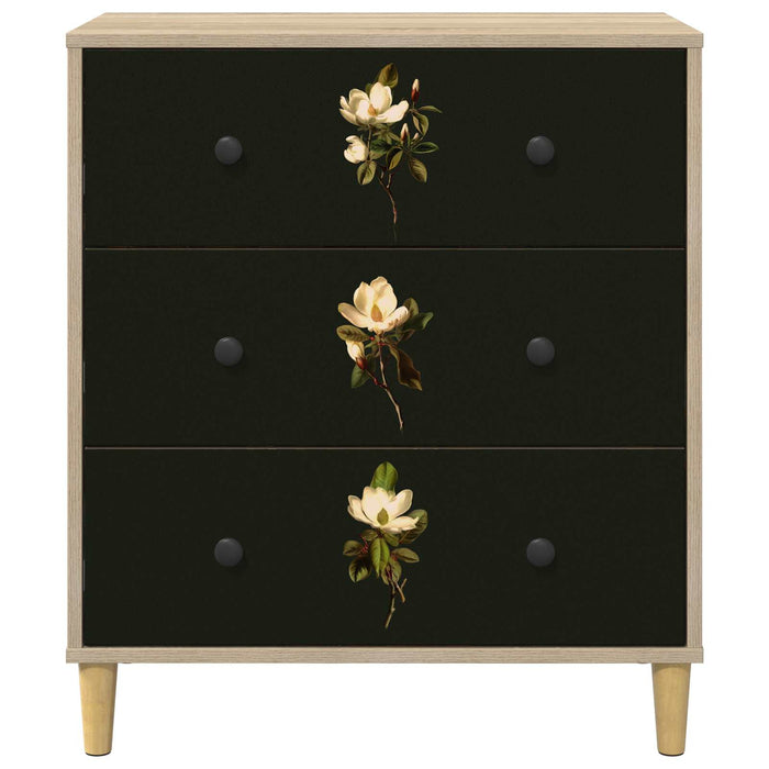 Comodă cu sertare BREMEN model de magnolie 66 x 36,5 x 75 cm WALTI
