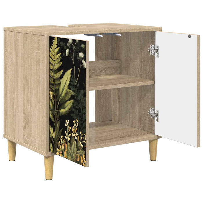 Dulap de Baie RHENEN Sonoma 60 x 40 x 60 cm Lemn prelucrat WALTI
