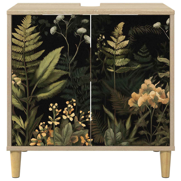Dulap de Baie RHENEN Sonoma 60 x 40 x 60 cm Lemn prelucrat WALTI