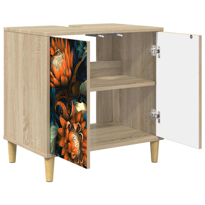 Dulap de Baie LOCHEM Sonoma 60 x 40 x 60 cm Lemn prelucrat WALTI