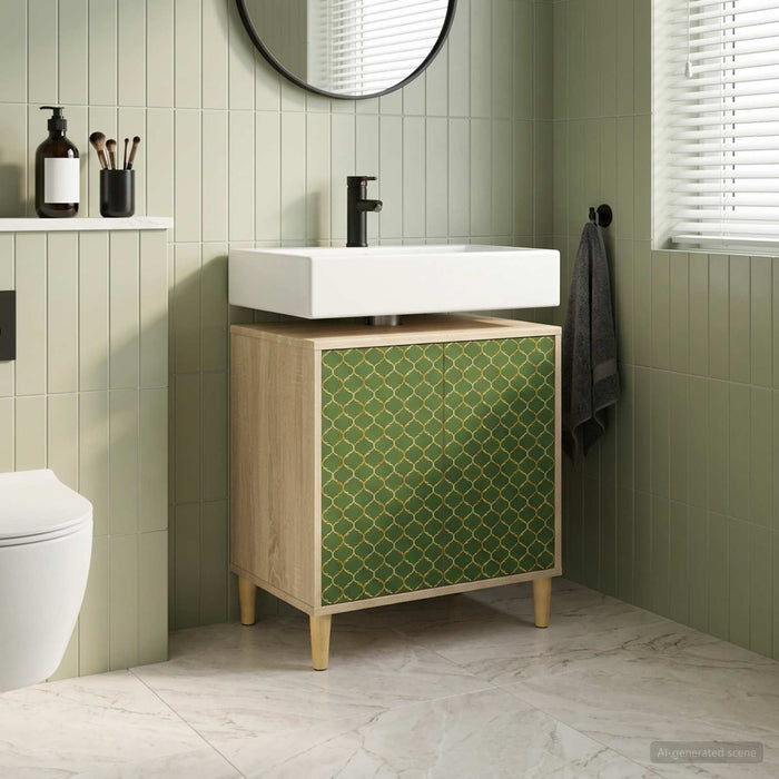 Dulap de Baie GELEEN Sonoma 60 x 40 x 60 cm Lemn prelucrat - WALTI WALTI