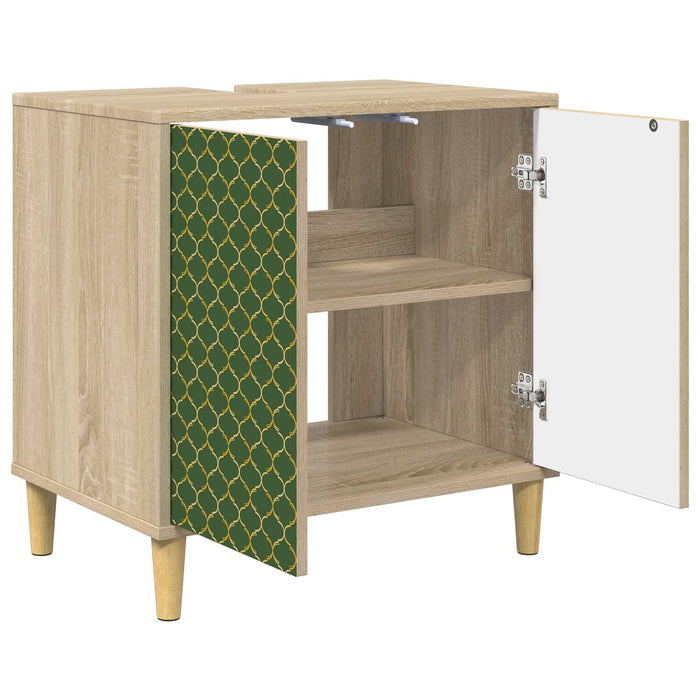 Dulap de Baie GELEEN Sonoma 60 x 40 x 60 cm Lemn prelucrat WALTI