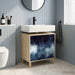 Dulap de Baie RAALTE Sonoma 60 x 40 x 60 cm Lemn prelucrat - WALTI WALTI