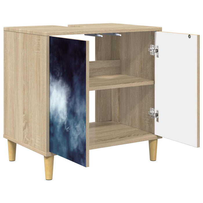 Dulap de Baie RAALTE Sonoma 60 x 40 x 60 cm Lemn prelucrat WALTI