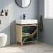 Dulap de Baie WIJHE Sonoma 60 x 40 x 60 cm Lemn prelucrat - WALTI WALTI
