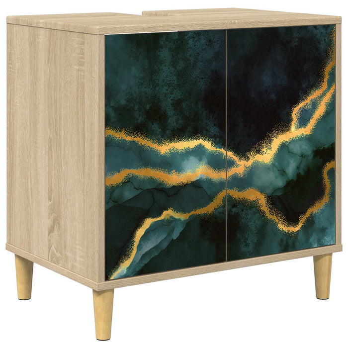 Dulap de Baie WIJHE Sonoma 60 x 40 x 60 cm Lemn prelucrat WALTI