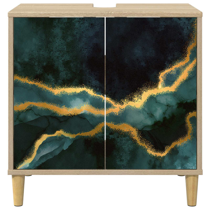 Dulap de Baie WIJHE Sonoma 60 x 40 x 60 cm Lemn prelucrat WALTI