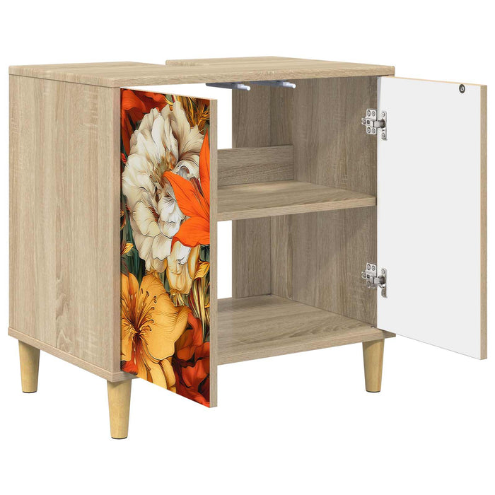 Dulap de Baie GENNEP Sonoma 60 x 40 x 60 cm Lemn prelucrat WALTI