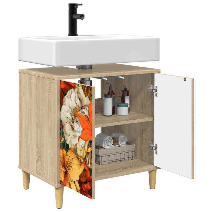 Dulap de Baie GENNEP Sonoma 60 x 40 x 60 cm Lemn prelucrat WALTI