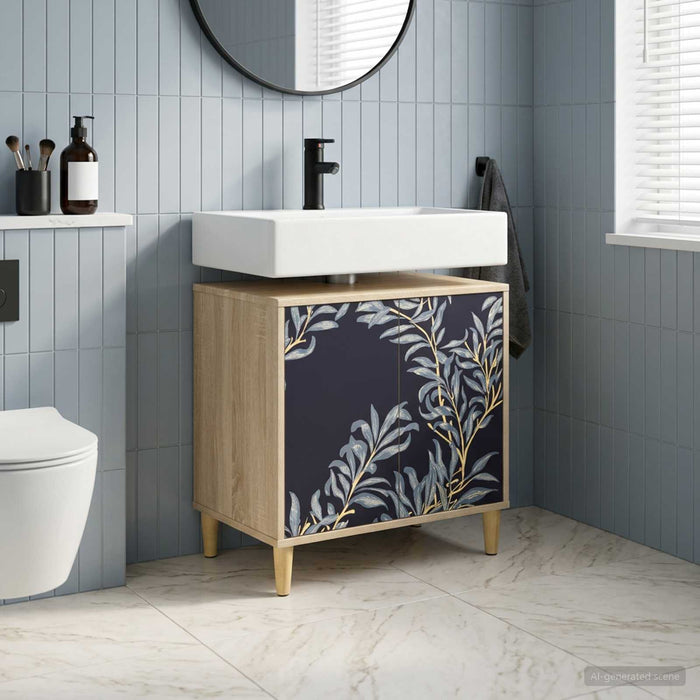 Dulap de Baie DOKKUM Sonoma 60 x 40 x 60 cm Lemn prelucrat - WALTI WALTI