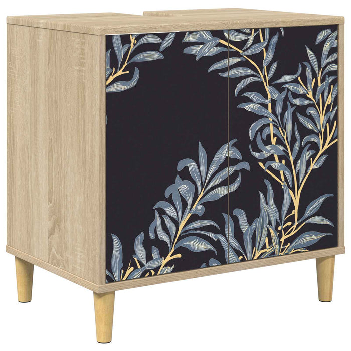 Dulap de Baie DOKKUM Sonoma 60 x 40 x 60 cm Lemn prelucrat WALTI