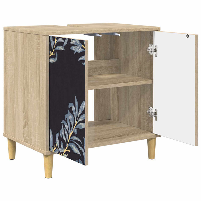 Dulap de Baie DOKKUM Sonoma 60 x 40 x 60 cm Lemn prelucrat WALTI