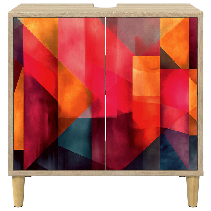 Dulap de Baie HEESCH Sonoma 60 x 40 x 60 cm Lemn prelucrat WALTI