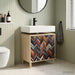 Dulap de Baie OMMEN Sonoma 60 x 40 x 60 cm Lemn prelucrat - WALTI WALTI