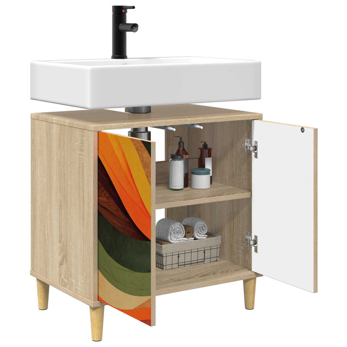 Dulap de Baie BONN Sonoma 60 x 40 x 60 cm Lemn prelucrat WALTI