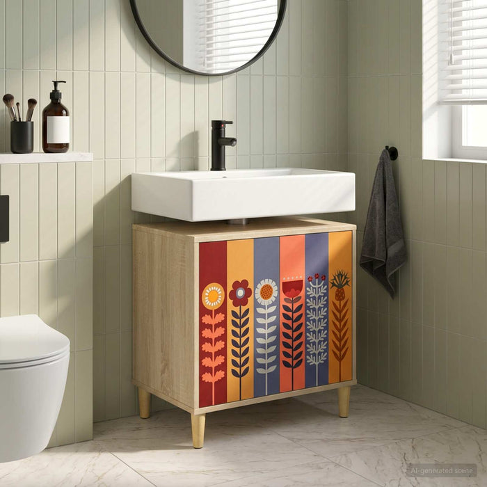 Dulap de Baie ESSEN Sonoma 60 x 40 x 60 cm Lemn prelucrat - WALTI WALTI
