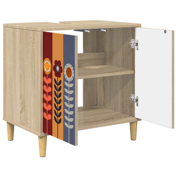 Dulap de Baie ESSEN Sonoma 60 x 40 x 60 cm Lemn prelucrat WALTI